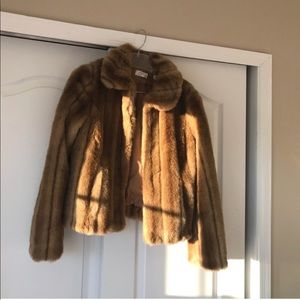 Loft Faux Fur Jacket Like New